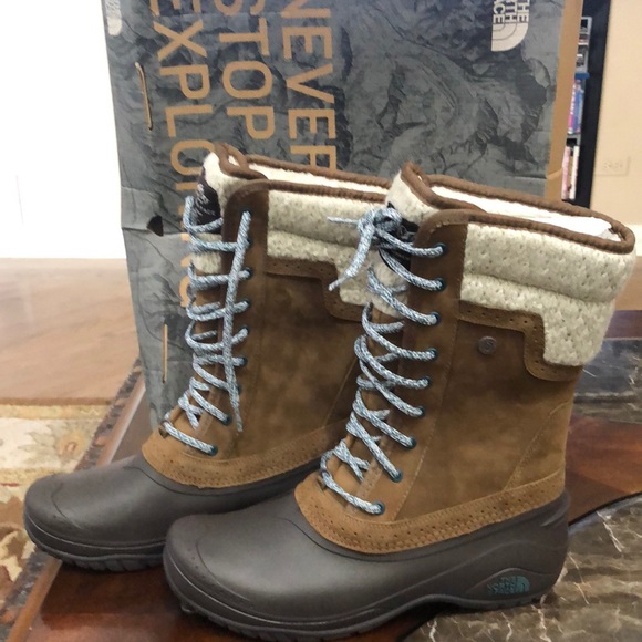 The North Face Shoes - The North Face Desert Palm Brown boots, size 10, NWB